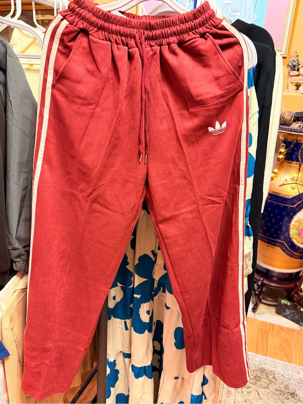CNY Unisex adidas Red. Fits S to L.. Bangkok quality. - Picture 2 of 2